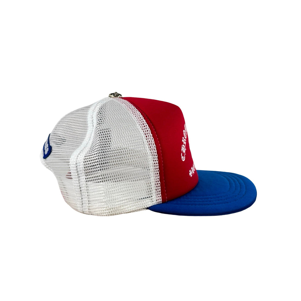 Chrome Hearts Red White Blue Trucker Hat 2026