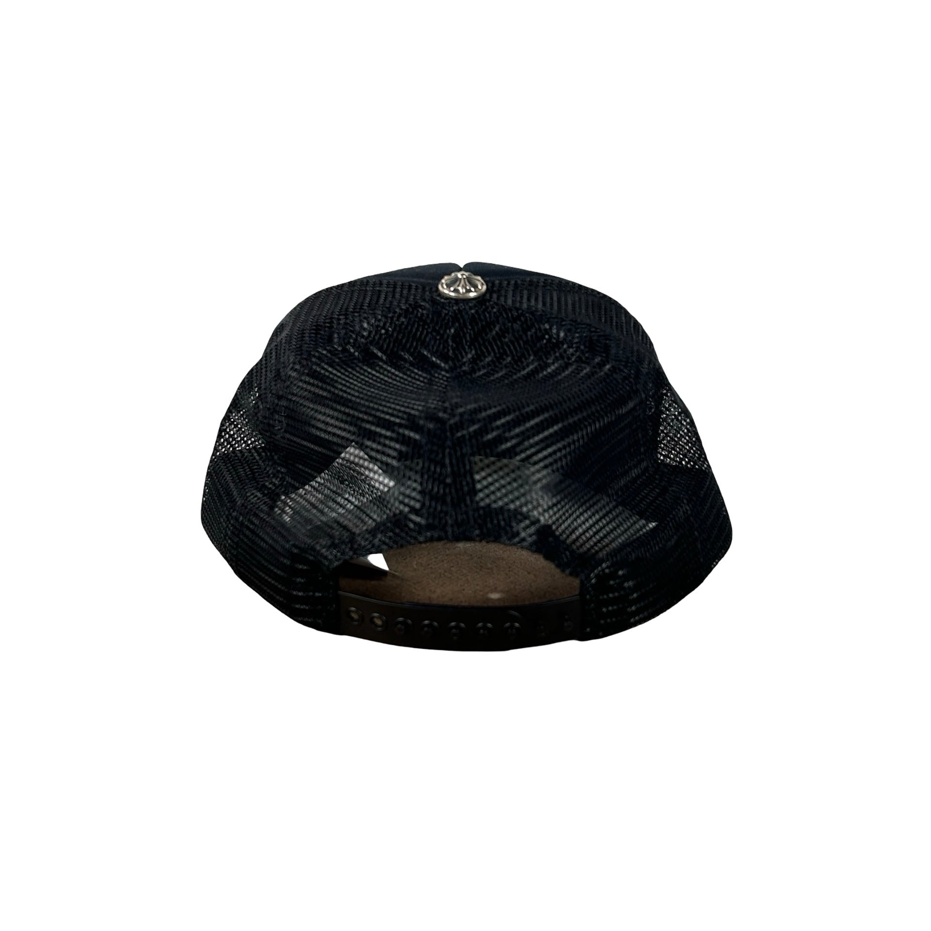 Chrome Hearts St. Barths Exclusive Trucker Hat Black/Black [USED]