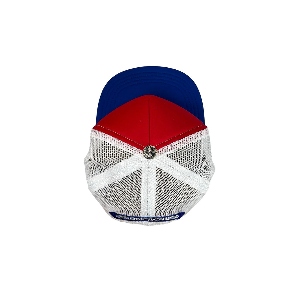 Chrome Hearts Red White Blue Trucker Hat 2026