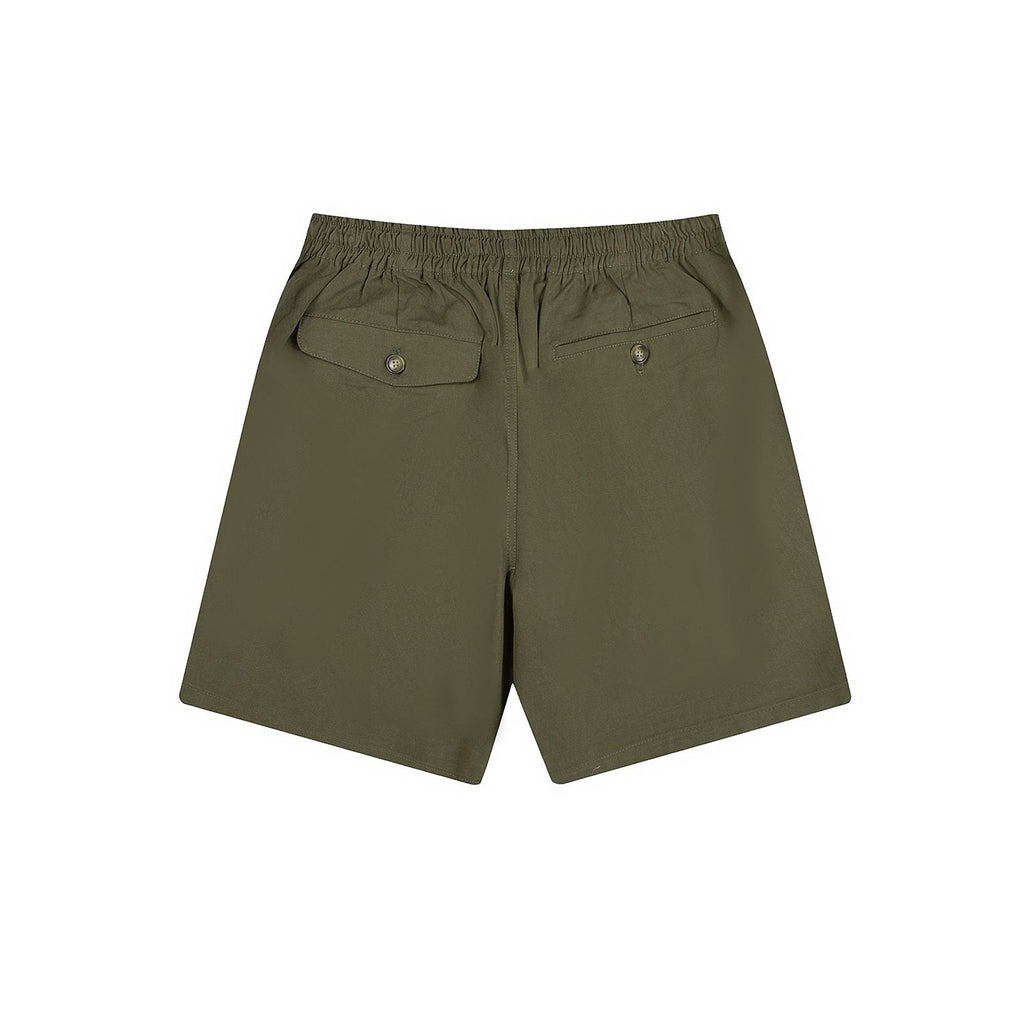 Test2-Ralph Lauren Drawstring Cotton Shorts — back