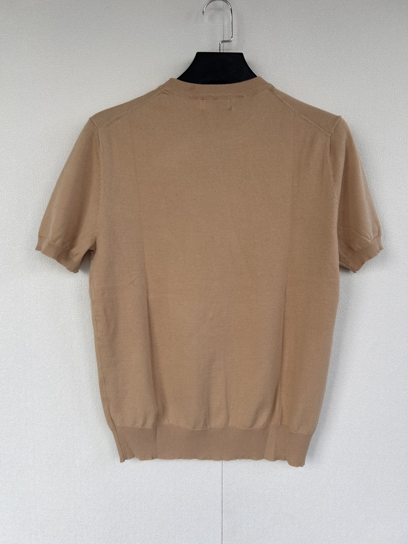 Test2-Ralph Lauren Lightweight Short-Sleeve Knit Top — back